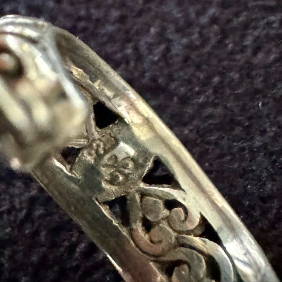 John Hardy Artisan Silver Hoop Earrings - Picture 9 of 12